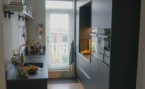 Moderne keuken – opstelling voor kleine ruimte